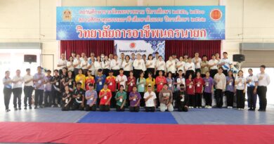 โครงการส่งเสริมคุณธรรม จริยธรรม และปฐมนิเทศนักเรียน นักศึกษาใหม่