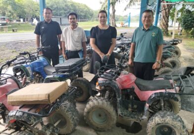 ดำเนินการตรวจสอบและประเมินความพร้อมใช้งานของรถเอทีวี (ATV)
