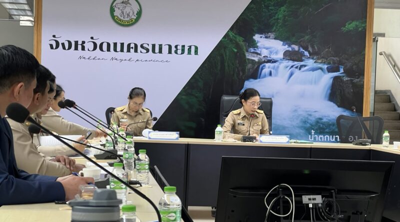 การประชุมคณะทำงานบริหารจัดการและผู้รับผิดชอบข้อมูลสารสนเทศทางการศึกษา จังหวัดนครนายก ปีการศึกษา 2569